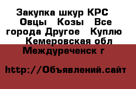 Закупка шкур КРС , Овцы , Козы - Все города Другое » Куплю   . Кемеровская обл.,Междуреченск г.